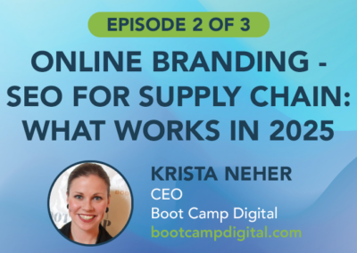 Online Branding – SEO for Supply Chain: What works in 2025 Ep #2