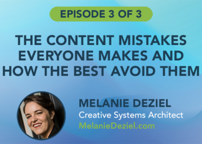 The Content Mistakes Everyone Makes and How The Best Avoid Them