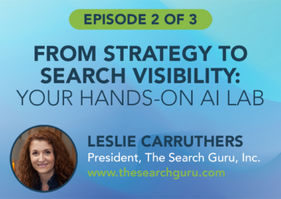 From Strategy to Search Visibility: Your Hands-On AI Lab