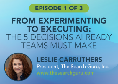 From Experimenting to Executing: The 5 Decisions AI-Ready Teams Must Make