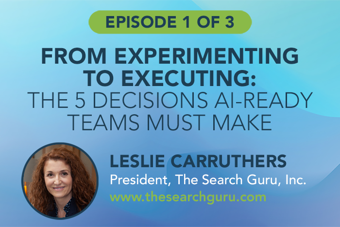 From Experimenting to Executing: The 5 Decisions AI-Ready Teams Must Make